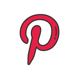 app pinterest pinterest logo social media colored