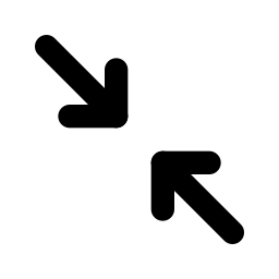 arrows diagonal minimize