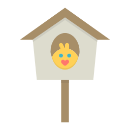 birdhouse chicken nest sparrow spring