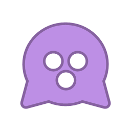 bot curious mine purple round virus