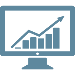 chart computer data finance graph statistics