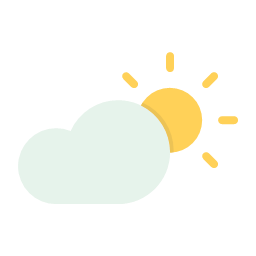 cloudy day forecast sun sunny weather