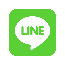 contact line logo media message social flat   flat colorful