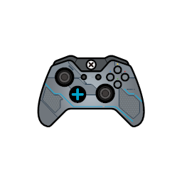 controller gamer halo xbox one