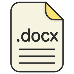 docx file format text