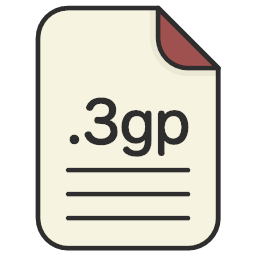 extension file file 3gp format video