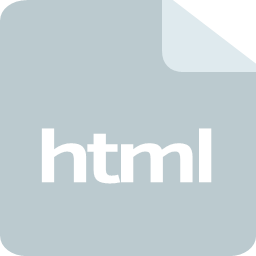 extension file format html