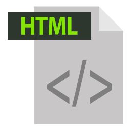 extention file format html html extention