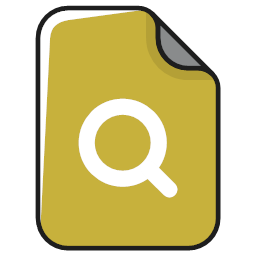 file find magnifying search search file