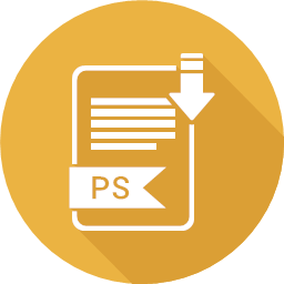 file format ps type