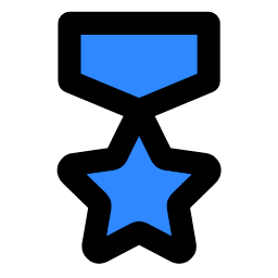 five star badge