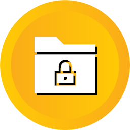 folder group lock locked secure security