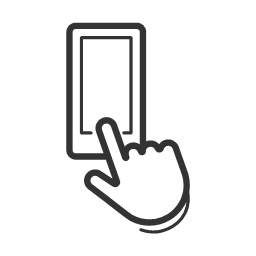 gesture gps handheld pointer swipe touchscreen