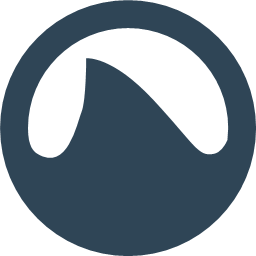 grooveshark logo network social flat