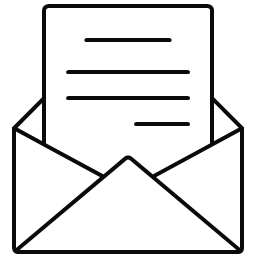 letter mail message open