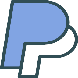 logo network paypal social colored