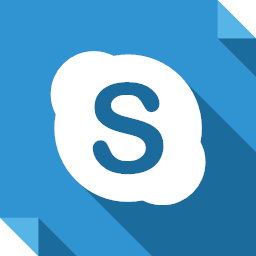 media skype social social media square