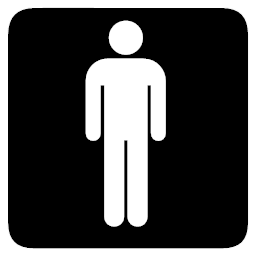 mens room toilet
