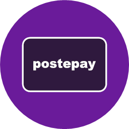 method payment postepay glyph circle