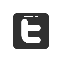 mobile twitter logo website glyph