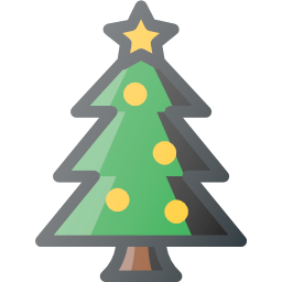 ornament pine star tree color