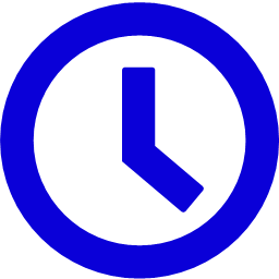 Clock Aqua