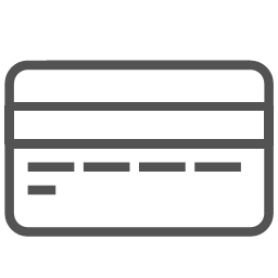 Creditcard outline