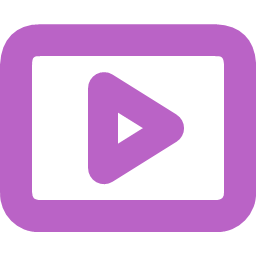 Play video music button youtube player icon
