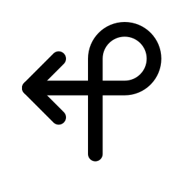 arrow loop left