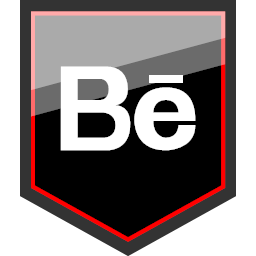 behance brand epic logo media social