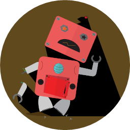 broken mascot mechanical metal robot robot expression robotic space technology turn off