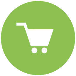 Buy cart checkout ecommerce retail shopping icon