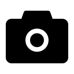 Camera filled icon
