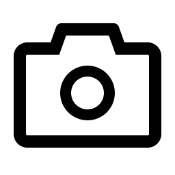 Camera outlined icon