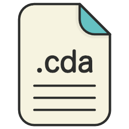 Cda document extension file format icon