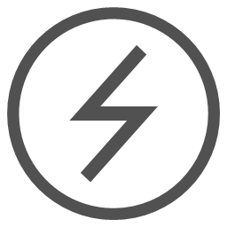 charge circle electricity lightning power