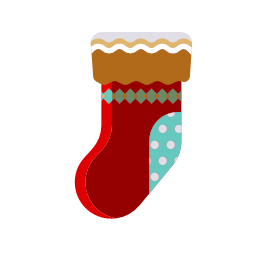 christmas fireplace merry red socks stockings