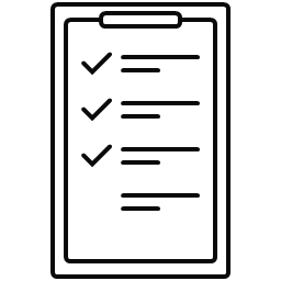 clipboard form list tasks