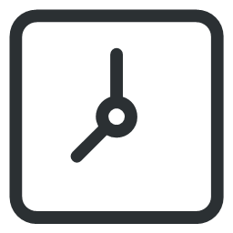 Clock office time icon