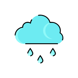 cloudy meteorology rain rainy sign weather