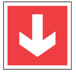 code emergency red sign sos
