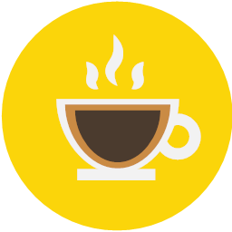 Coffee cup drink espresso mug icon