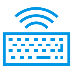 computer hardware keyboard multimedia typing wireless   cute style