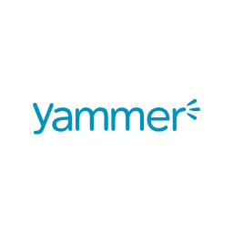 contact logo media message social yammer    filled line