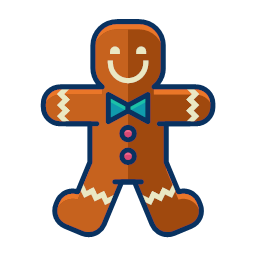 cookie dessert gingerbread man sweet