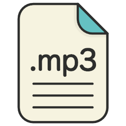 document extension file format mp3