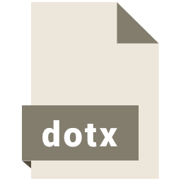 dotx extension file format