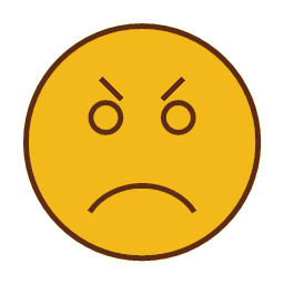 emoji emot face sad