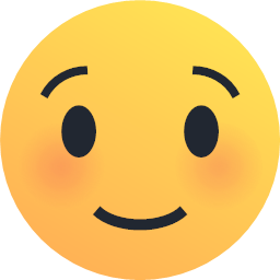 emoji emot reaction shy smile