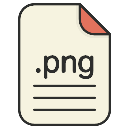 Extension file format file png format image icon